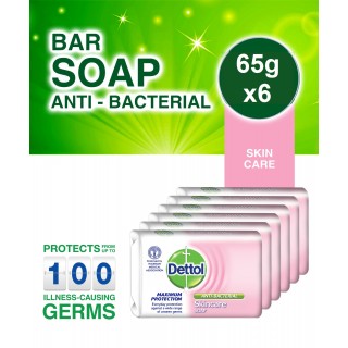 Dettol Soap Skincare (65g x 6)